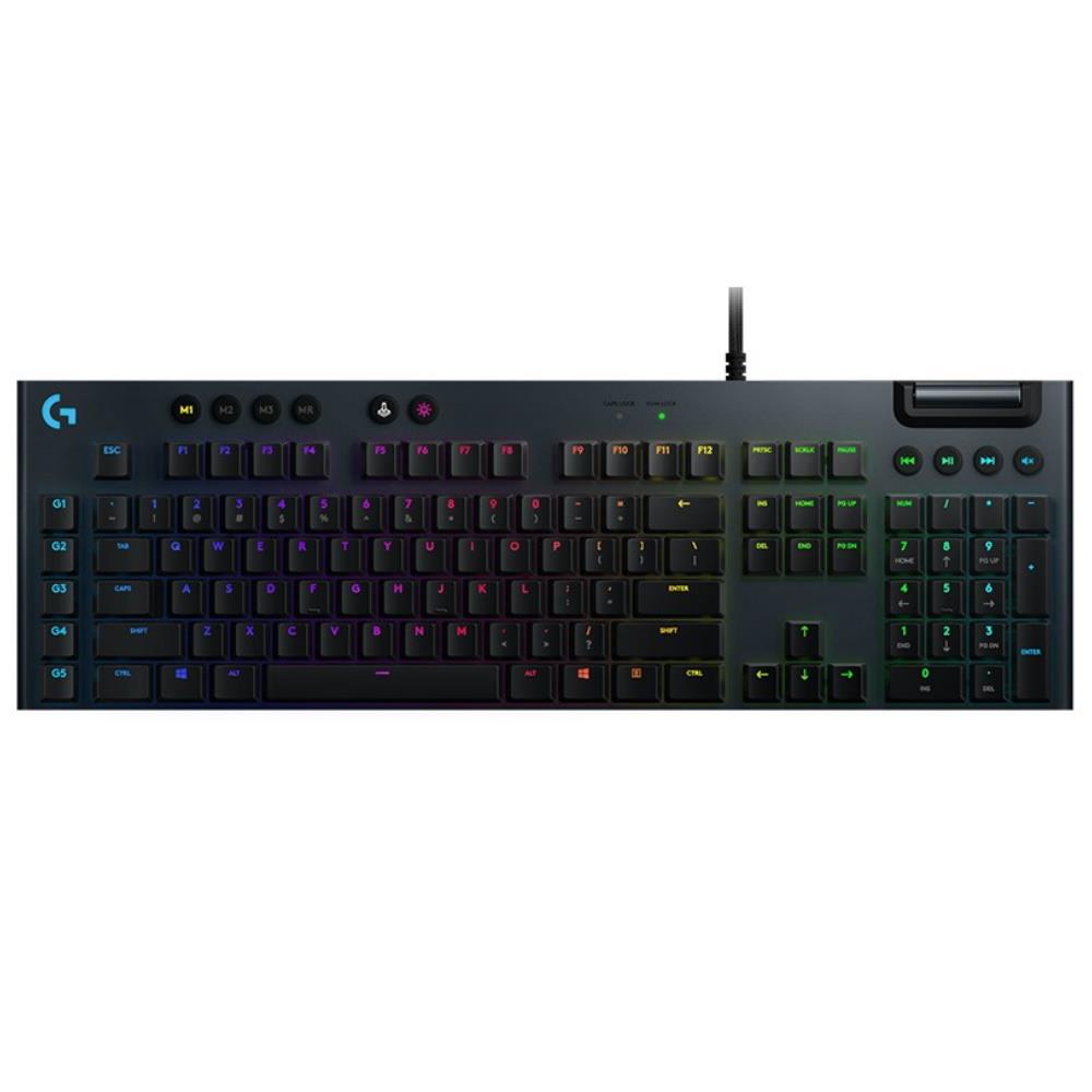 Logitech G815 LIGHTSYNC GL Tactile RGB LED Black Mechanical Keyboard