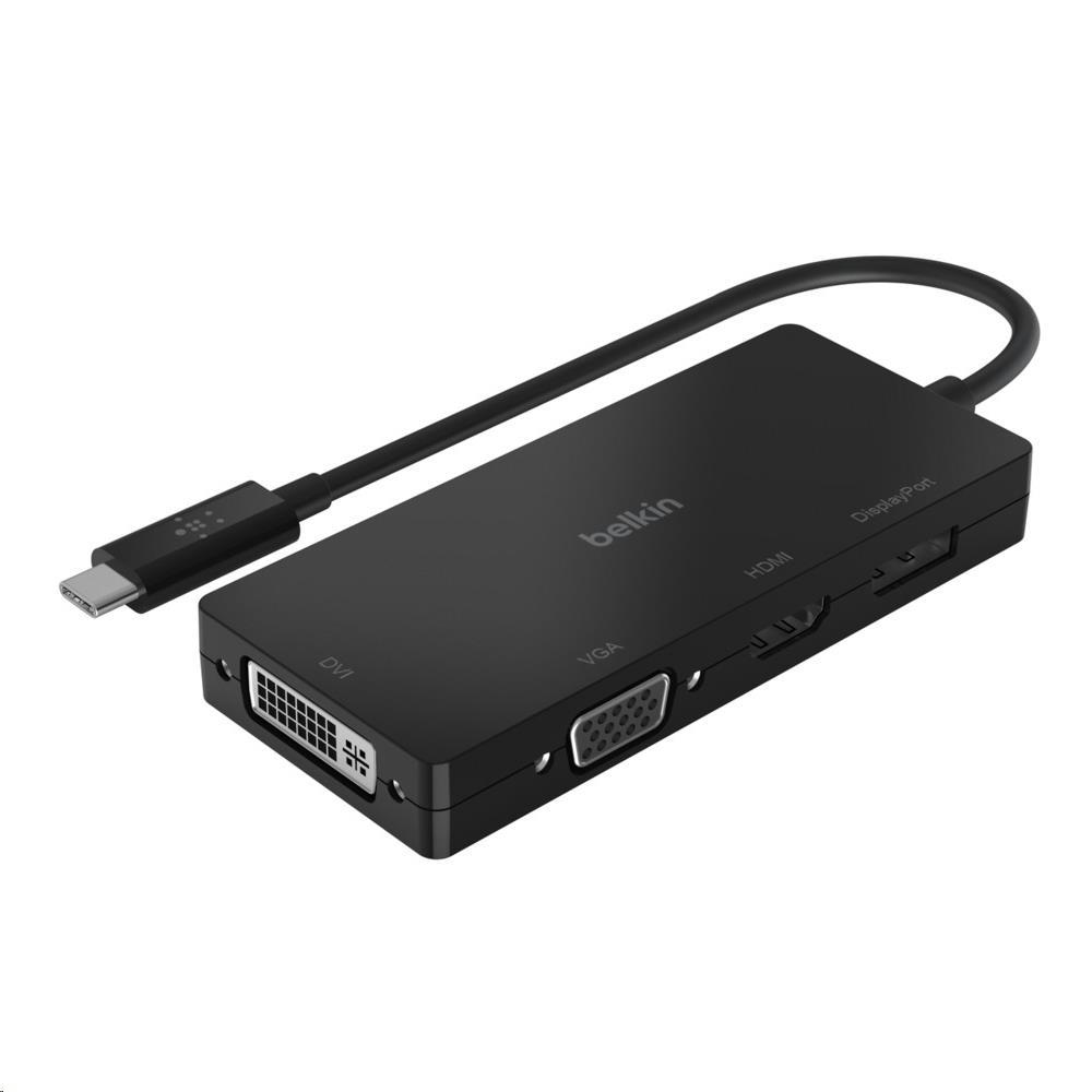Belkin USB-C Video Adapter USB-C To HDMI 4K DisplayPort 4K VGA DVI