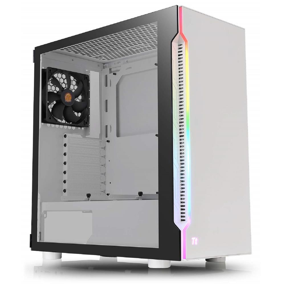 Thermaltake H200 TG Snow RGB Mid Tower ATX Case CA1M300M6WN00