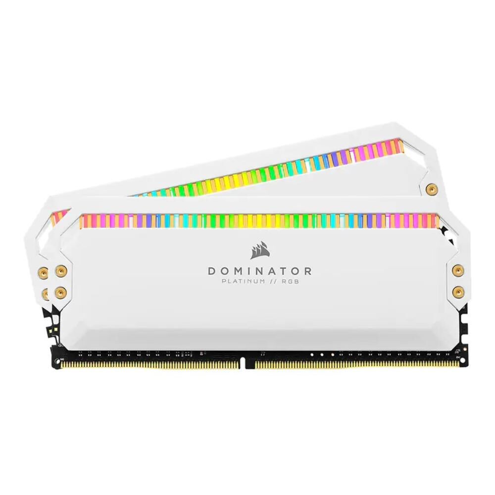 Corsair Dominator Platinum 16GB (2x8GB) 3600MHz CL18 XMP RGB LED White DDR4 Desktop RAM Memory Kit