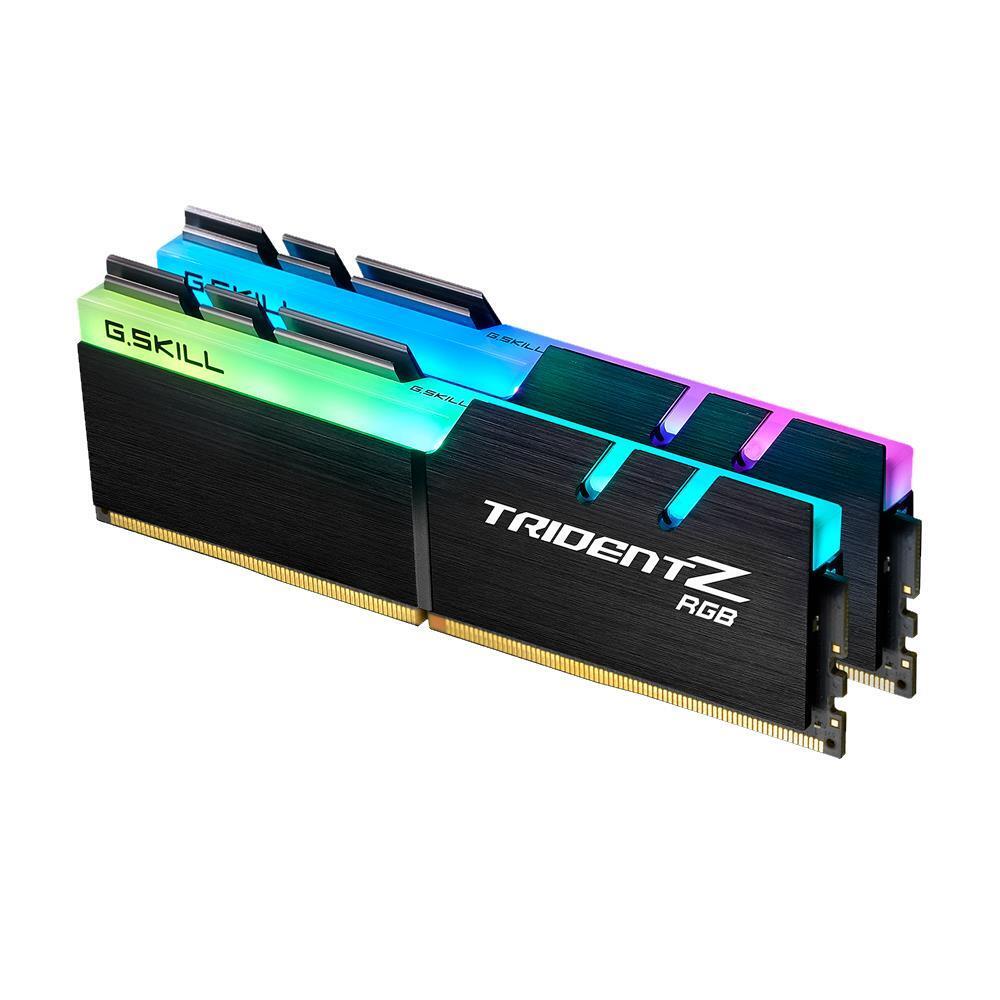 G.Skill Trident Z RGB 64GB (2x32GB) 3200MHz CL16 Black DDR4 Desktop RAM Memory Kit