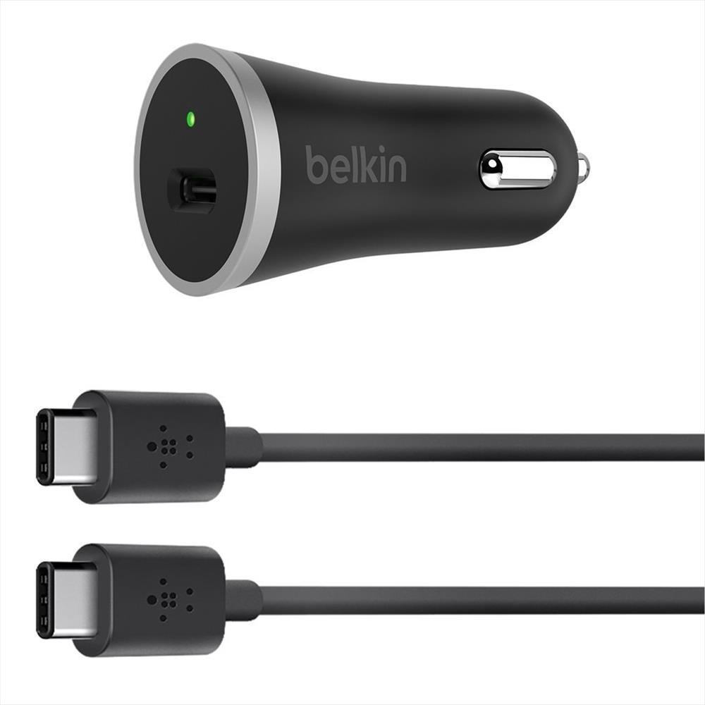 Belkin USB-C Car Charger + USB-C Cable F7U005BT04