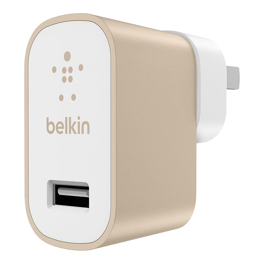 Belkin Mixit Up Metallic Home Charger 2.4A Gold