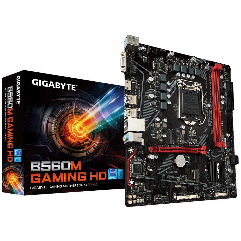 Gigabyte B560M GAMING HD Intel LGA 1200 RGB LED mA GAB560MGAMINGHD