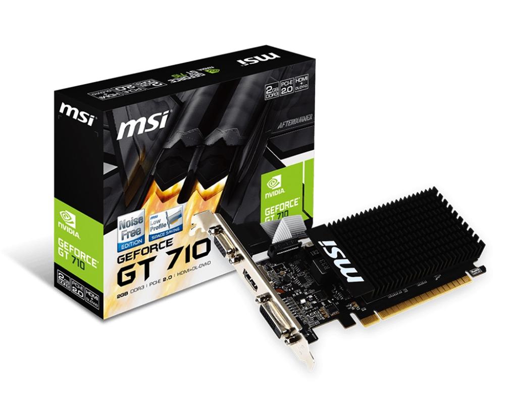 MSI GeForce GT 710 2GB Low Profile Video Card