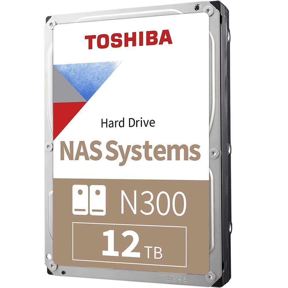 Toshiba N300 12TB 7200 RPM 3.5" SATA NAS Hard Drive