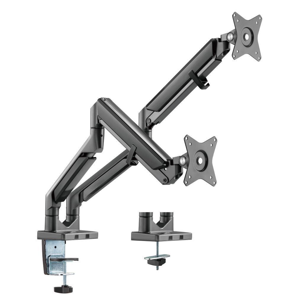 Brateck Dual Monitors Epic Gas Spring Aluminum Mon LDT37C024SG