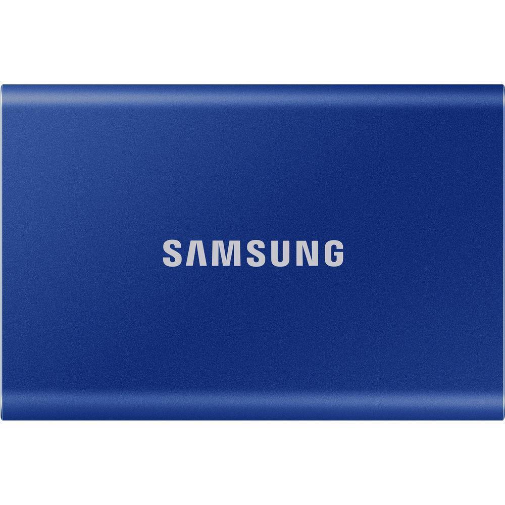 Samsung T7 500GB Indigo Blue USB Type-C Portable SSD