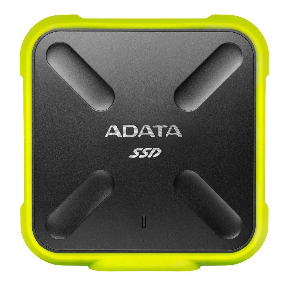 Open Box Sale – Adata SD700 1TB USB 3.1 440MB/s Rugged Yellow Portable SSD