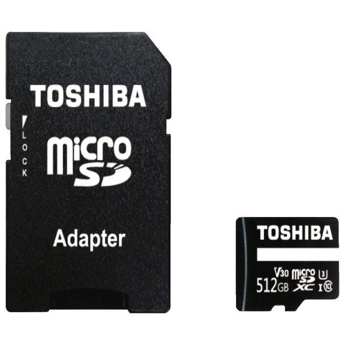 Toshiba  512GB 95MB/s microSDXC Memory Card + SD Adapter