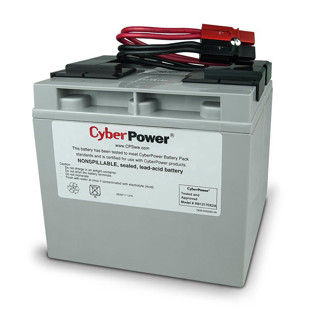 CyberPower RB12170X2A 12V 17AH UPS Battery Cartrid RB12170X2A