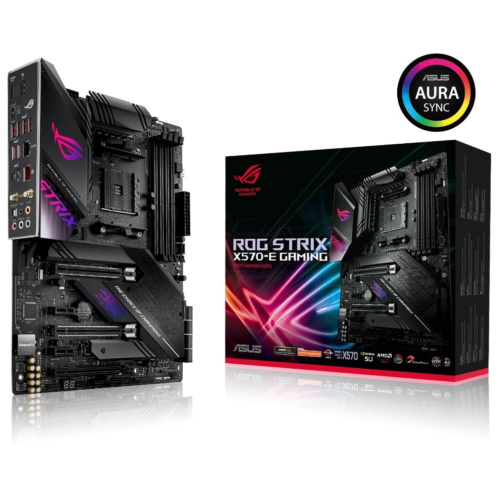 Asus ROG Strix X570-E Gaming AMD AM4 RGB ATX Mothe ROG-STRIX-X570-E