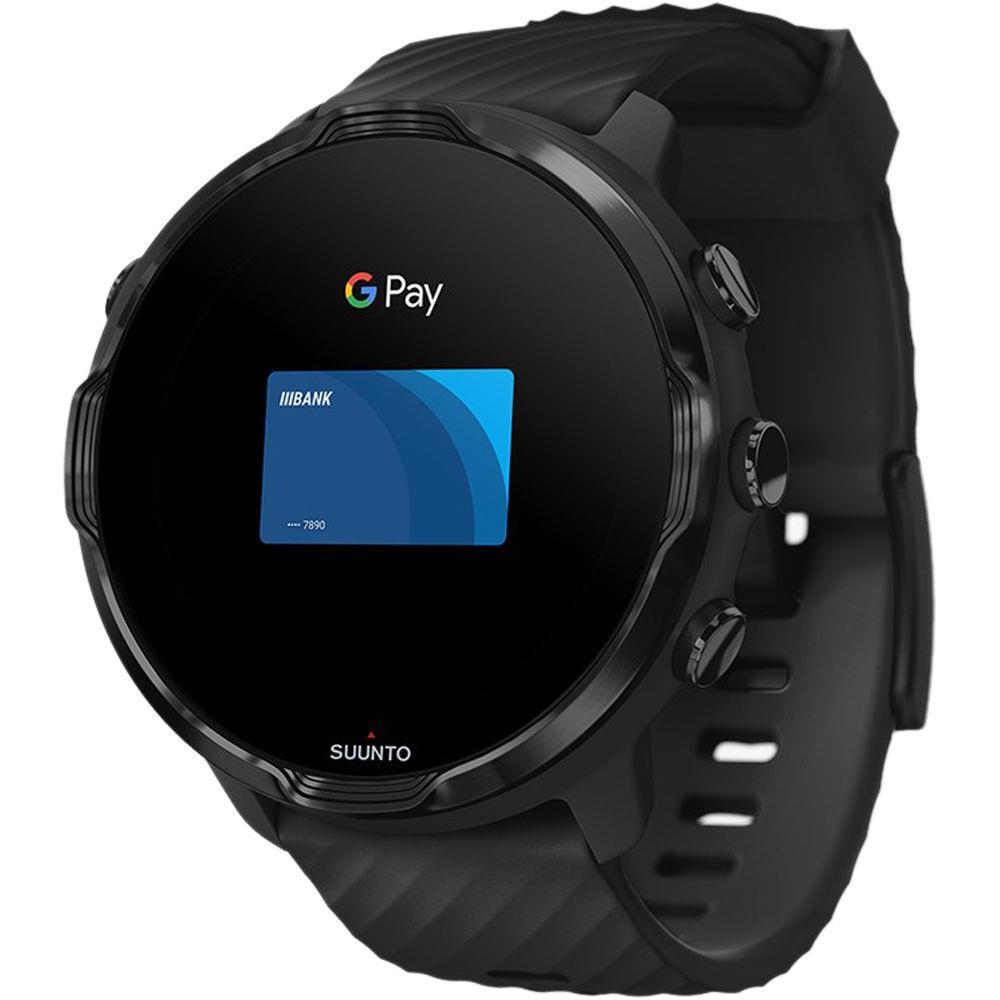 Suunto 7 GPS Sports Smartwatch Wear OS by Google (All Black)