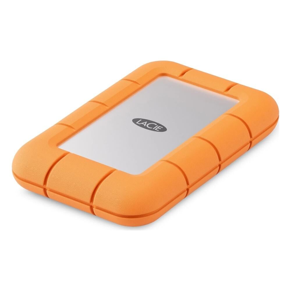 LaCie Rugged Mini 500GB Orange USB Type-C Portable SSD