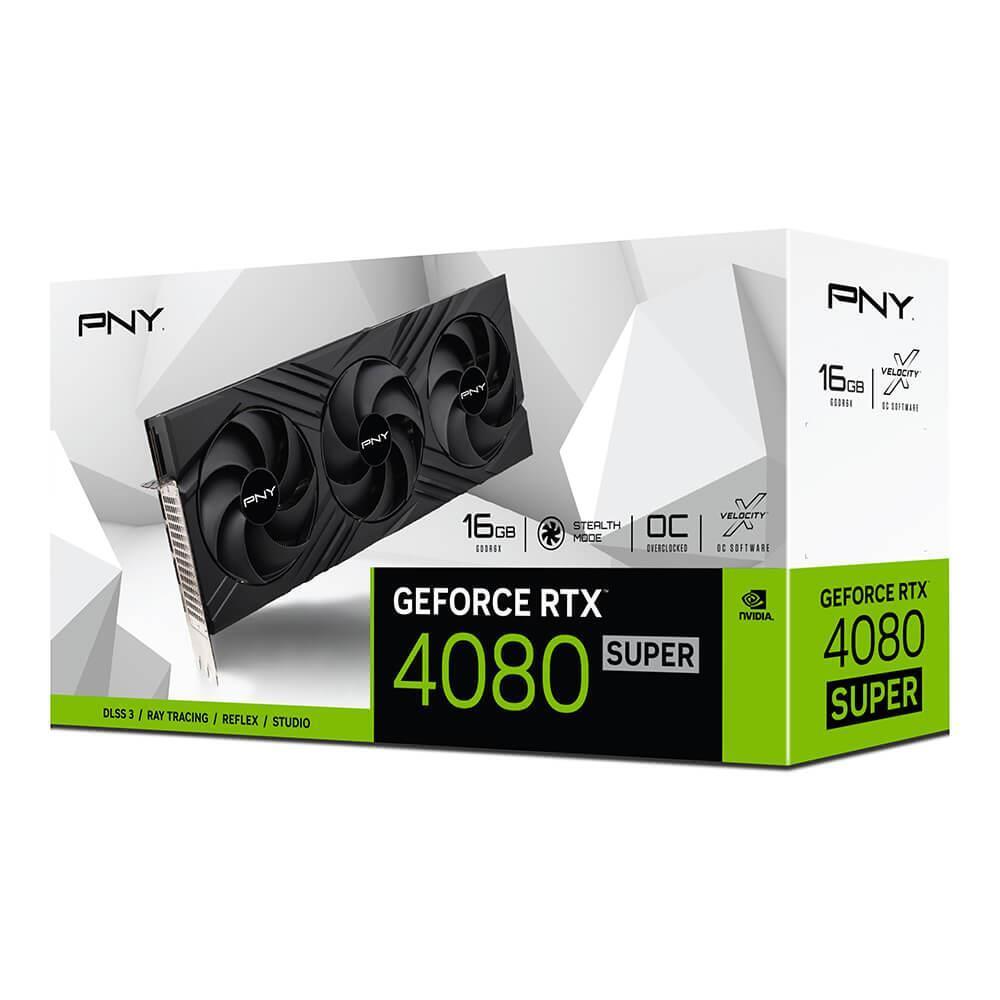 PNY GeForce RTX 4080 SUPER OC LED TF 16GB GDDR6X Graphics Card