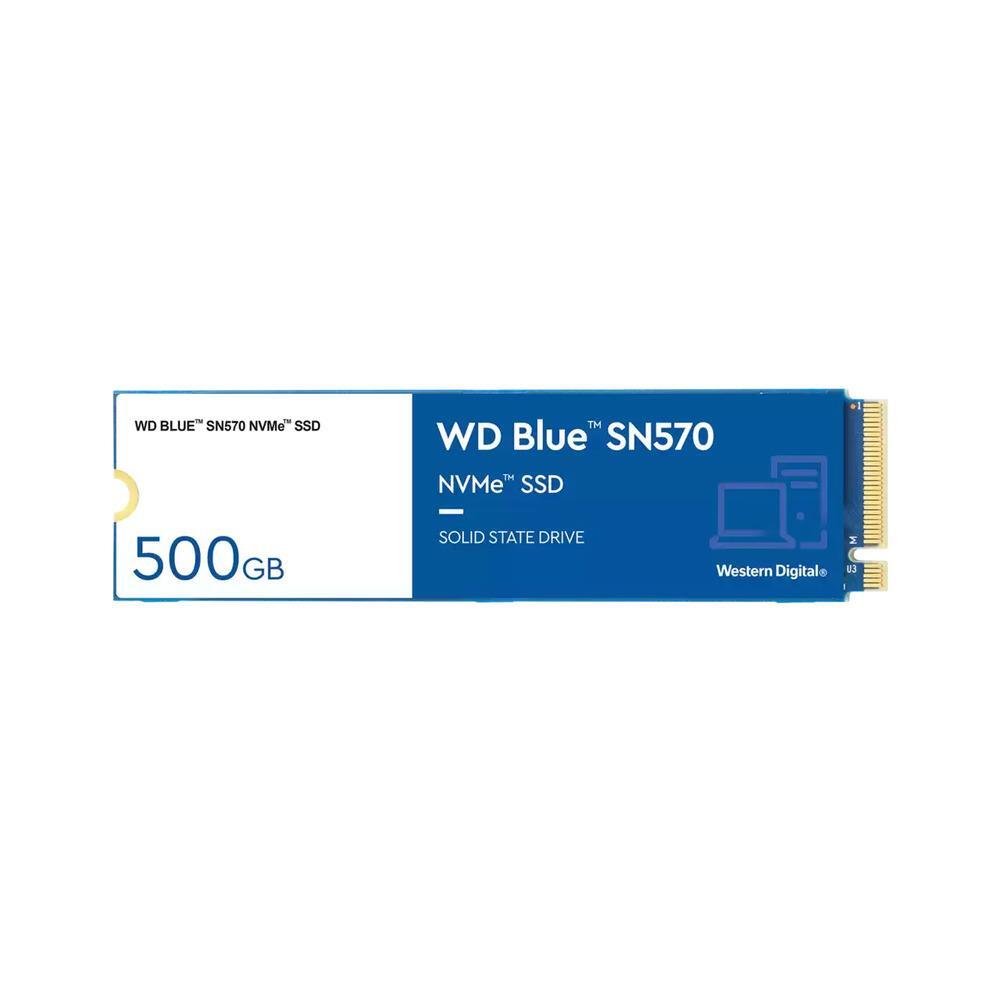 WD Blue SN570 500GB 3500MB/s PCIe Gen 3 NVMe M.2 (2280) SSD