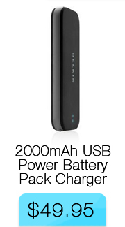 Belkin 2000mAh USB Power Battery Pack Charger