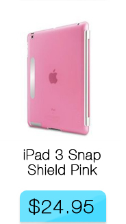Belkin New iPad 3 Snap Shield Pink