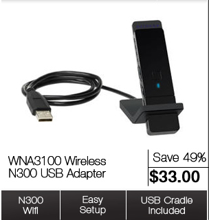 WNA1100 Wifi Wireless N USB Adapter