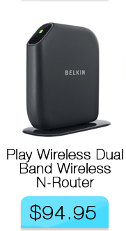 Belkin Play Wireless Dual Band Wireless-N Router