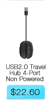 Belkin USB2.0 Travel Hub 4-Port Non Powered