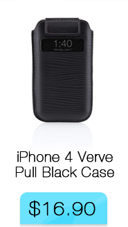 Belkin iPhone 4 Verve Pull Black Case