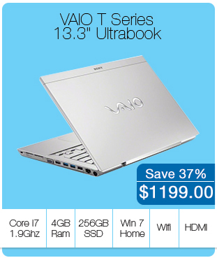 Sony VAIO T Series 13.3 Inch Ultrabook