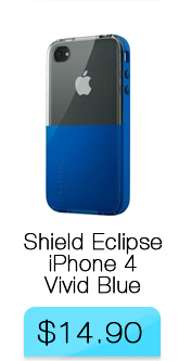 Belkin Shield Eclipse for iPhone 4 Vivid Blue