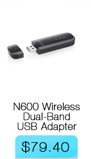 Belkin N600 Wireless Dual-Band USB Adapter