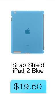 Belkin Snap Shield for iPad 2 Blue