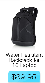 Belkin Water Resistant Backpack for 16 laptop