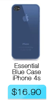 Belkin Essential Blue case for iPhone 4S
