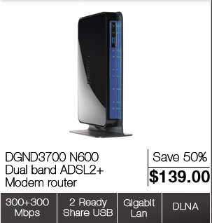 DGN3500 Wireless N ADSL2+ Modem router
