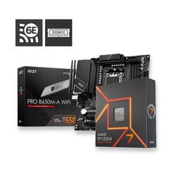 Bundle -- AMD Ryzen 7 7700X CPU+MSI PRO B650M-A WIFI Motherboard