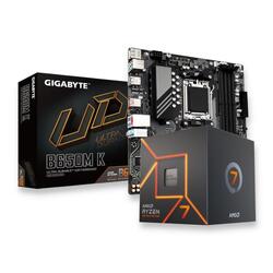 Bundle -- AMD Ryzen 7 7700 CPU+Gigabyte B650M K Motherboard