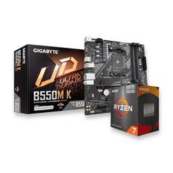 Bundle -- AMD Ryzen 7 5800X3D CPU + Gigabyte B550M K Motherboard