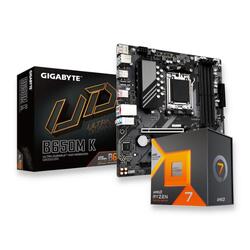 Bundle -- AMD Ryzen 7 7800X3D CPU+Gigabyte B650M K Motherboard