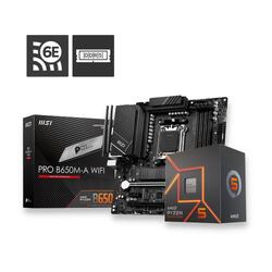 Bundle -- AMD Ryzen 5 7600+MSI PRO B650M-A WIFI Motherboard