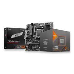 Bundle -- AMD Ryzen 7-8700G CPU+MSI PRO-B650M-P mATX AM5 Motherboard