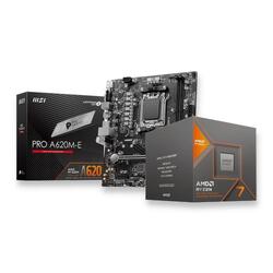 Bundle -- AMD Ryzen 7-8700G CPU+MSI PRO-A620M-E AM5 mATX Motherboard
