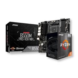 Bundle -- AMD Ryzen 5 5600GT CPU+MSI B550M PRO-VDH WIFI AMD AM4 WiFi mATX Motherboard CPU