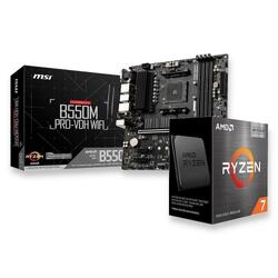 Bundle -- AMD Ryzen 7-5700X3D CPU+MSI B550M PRO-VDH WIFI AMD AM4 mATX Motherboard