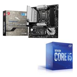 Bundle -- Intel Core i5-10400 LGA 1200 CPU & MSI MAG B560M MORTAR WIFI 6E LGA 1200 mATX Motherboard