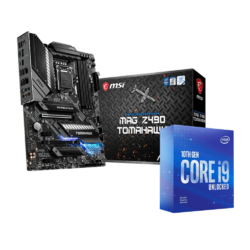 Intel Core i9-10900KF CPU & MSI MAG Z490 Tomahawk Motherboard