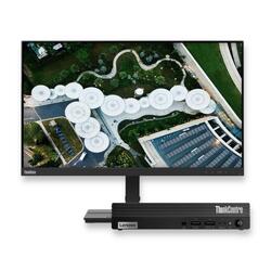 Bundle -- Lenovo ThinkCentre M70q Tiny Gen 3 i5 16GB 512GB SSD Desktop+ThinkVision S24e-20 23.8" FHD Monitor