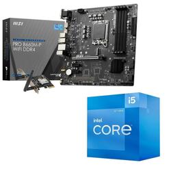 Bundle -- Intel Core i5-12500 LGA 1700 CPU & MSI PRO B660M-P WIFI DDR4 LGA 1700 mATX Motherboard