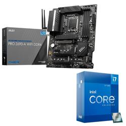 Bundle -- Intel Core i7-12700K LGA 1700 CPU & MSI PRO Z690-A WIFI DDR4 LGA 1700 WiFi 6 ATX Motherboard