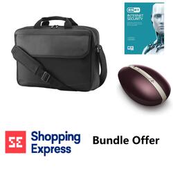 HP Bundle-HP 15.6 Prelude Topload Case Eset Internet Security 5 Devices HP Spectre Wireless Mouse