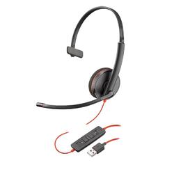Poly Blackwire 3210 Black USB Monaural Headset