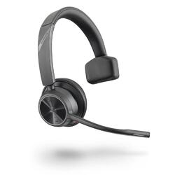 Poly Voyager 4310 UC Black Bluetooth Wireless USB Monaural Headset